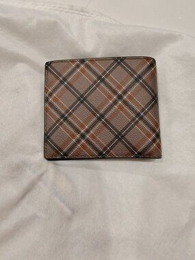 Michael Kors Cooper Plaid Print Wallet
